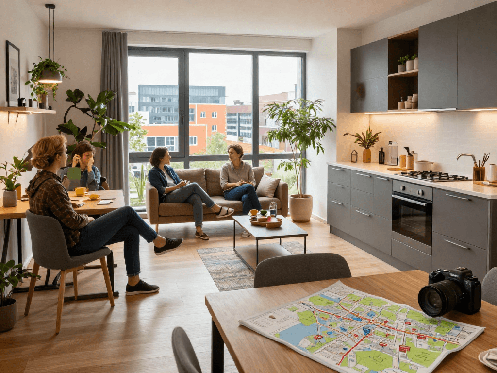Gemütliche Monteurwohnung Hannover mit modernen Annehmlichkeiten und entspannter Atmosphäre