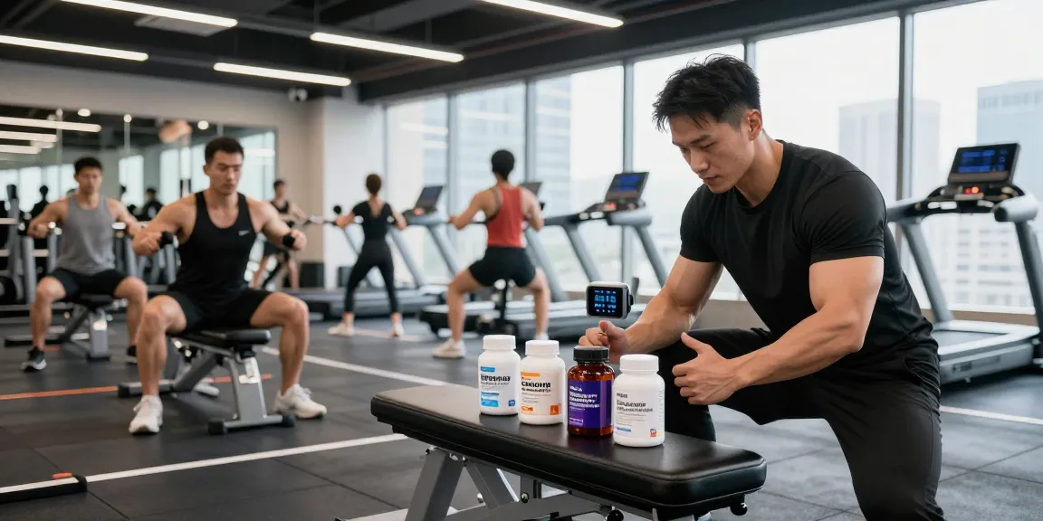 Effektive Fitness-Training mit Selliza Shop Produkten in modernem Gym.