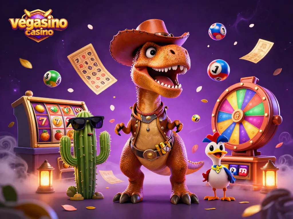 Experience exciting gameplay at vegasino casino with captivating characters and vibrant game elements.